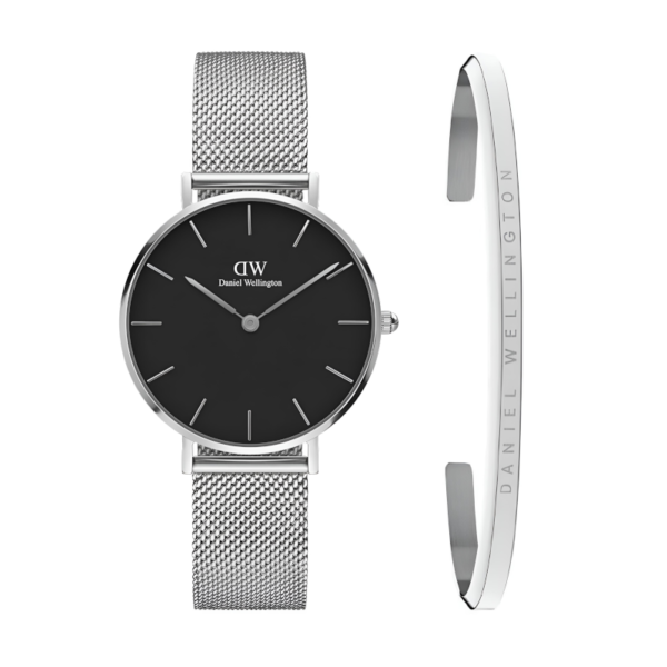 DW Rose Gold le fond Silver DW00100220