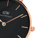 DW Rose Gold le fond Noir DW00100220