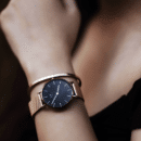 DW Rose Gold le fond Noir DW00100220