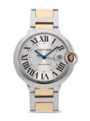 Cartier Ballon Bleu 28mm Acier et Or Jaune