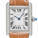 Cartier Tank Must - Silver ceinture Brun