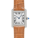 Cartier Tank Must - Silver ceinture Brun