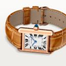 Cartier Tank Must - Rose Gold ceinture Brun