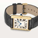 Cartier Tank Louis - Gold ceinture Noir