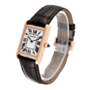 Cartier Tank Louis - Rose Gold ceinture Noir