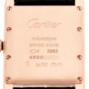 Cartier Tank Louis - Rose Gold ceinture Noir