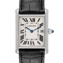 Cartier Tank Must - Silver ceinture Noir