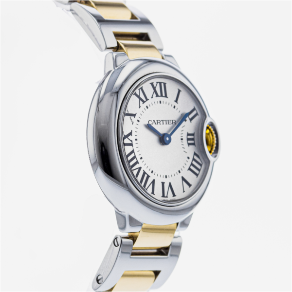 Cartier Ballon Bleu 28mm Acier et Or Jaune – Image 3