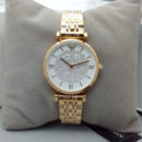 Emporio Armani - Montre Femme Dorée avec Cadran Pavé