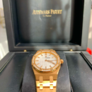 Audemars Piguet Royal Oak Or Rose - Lunette Sertie de Diamants
