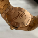 Audemars Piguet Royal Oak Or Jaune - Cadran Bleu & Lunette Sertie