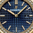 Audemars Piguet Royal Oak Or Jaune - Cadran Bleu & Lunette Sertie