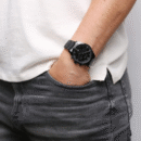 Hugo Boss Chronographe Noir Rouge