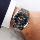Hugo Boss Chronographe Noir Élite