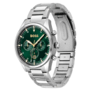 BOSS Chronographe Vert Éclat