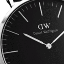Daniel Wellington Noir Minimaliste