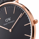 Daniel Wellington Noir Cuivré