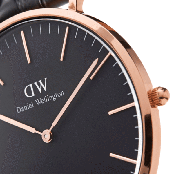 Daniel Wellington Noir Cuivré – Image 2