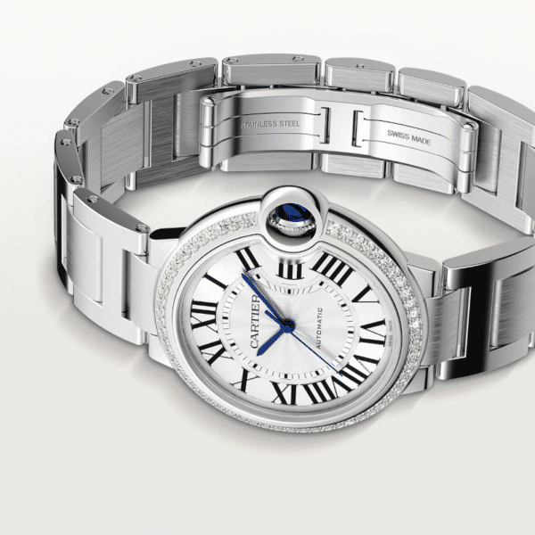 Cartier Ballon Argent Diamant – Image 4