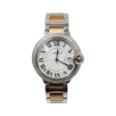 Cartier Ballon Doré & Argent Diamant